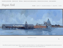Tablet Screenshot of hugues-absil.com